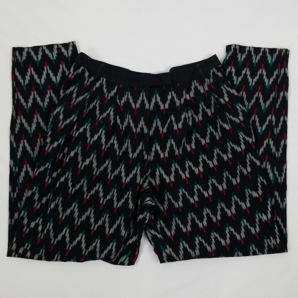 ASOS Tapered Leg Print Pants - Picture 2 of 5